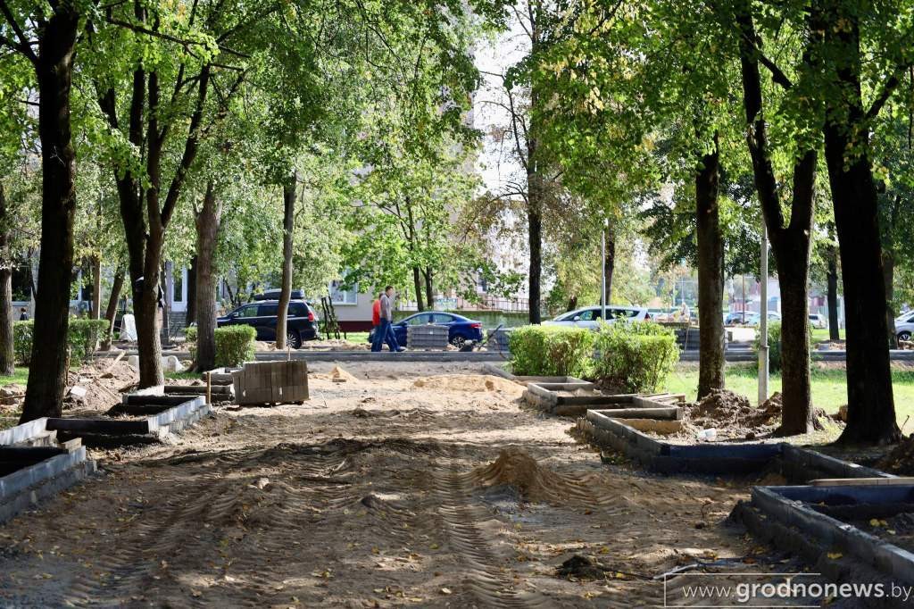 В Гродно появится новый сквер