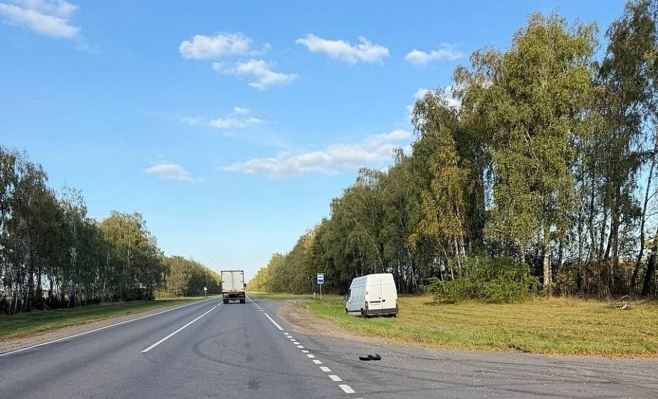 В Слонимском районе произошло ДТП. Пострадал пешеход