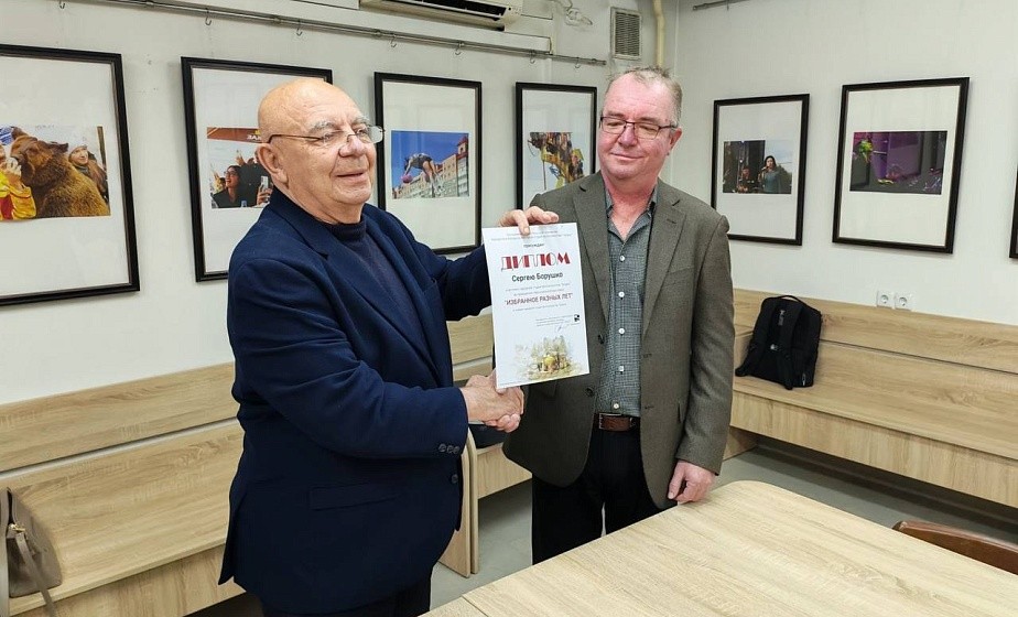 Фотовыставка Сергея Борушко «Избранное разных лет» открылась в Гродно
