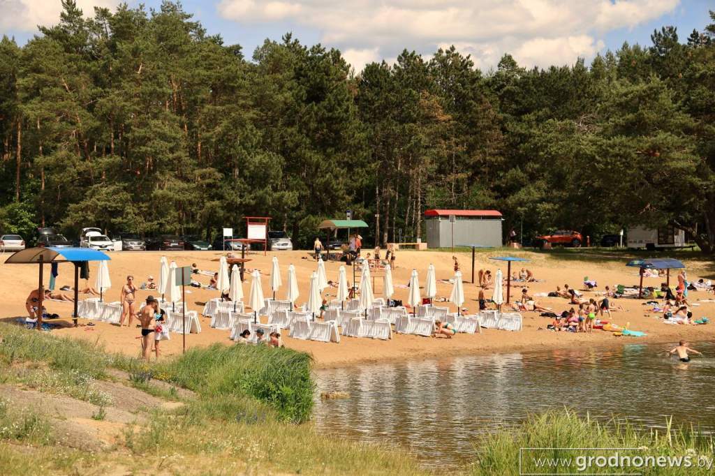 Ограничение на купание детей введено на озере Юбилейном в Гродно